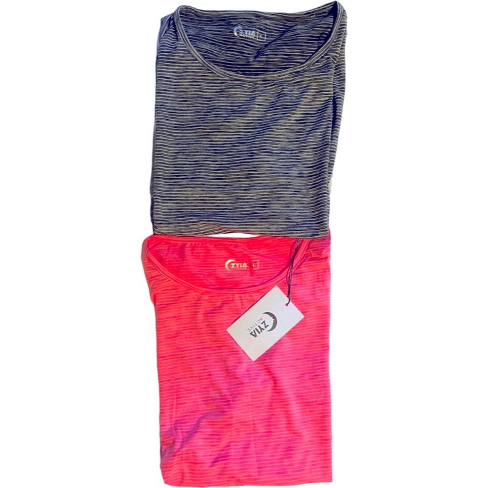 Zyia Active wear size LARGE. Workout shirts NEW!